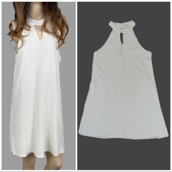 Halter Neck Cotton Sundress - Picture 2 of 13